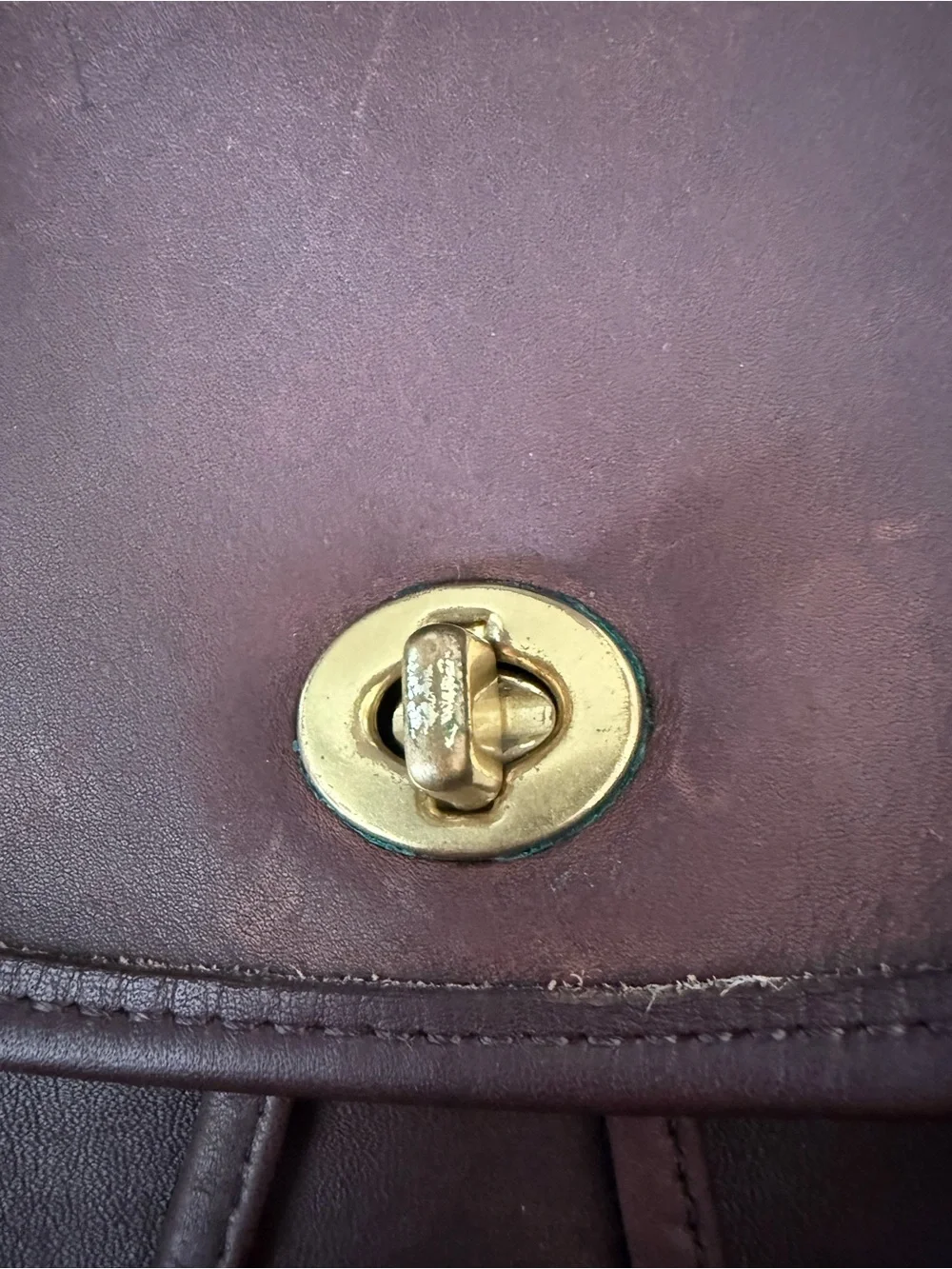 Coach Small Daypack #9751 Mahogany